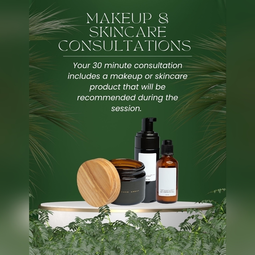 Makeup & Skincare Consultation w/One Product Recommended During Session